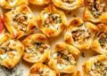 6-Ingredient Fig & Goat Cheese Puff Pastry Bites