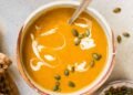 Pumpkin Ginger Coconut Soup (with Canned Pumpkin)