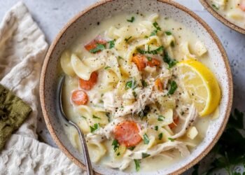 Creamy Turkey Noodle Soup