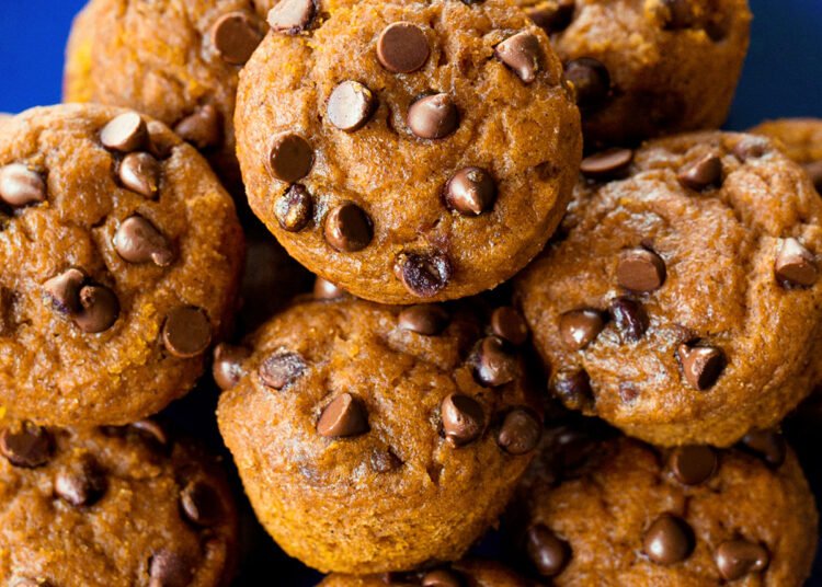 Pumpkin Protein Muffins – Over 35g of Protein!