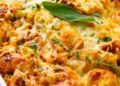 Savory Italian Sausage Bread Pudding