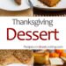 Thanksgiving Dessert Recipes – Closet Cooking