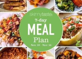 Free 7 Day Wholesome Meal Plan (Nov. 10-16)