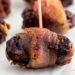 Candy & Savory Bacon-Wrapped Dates with Goat Cheese