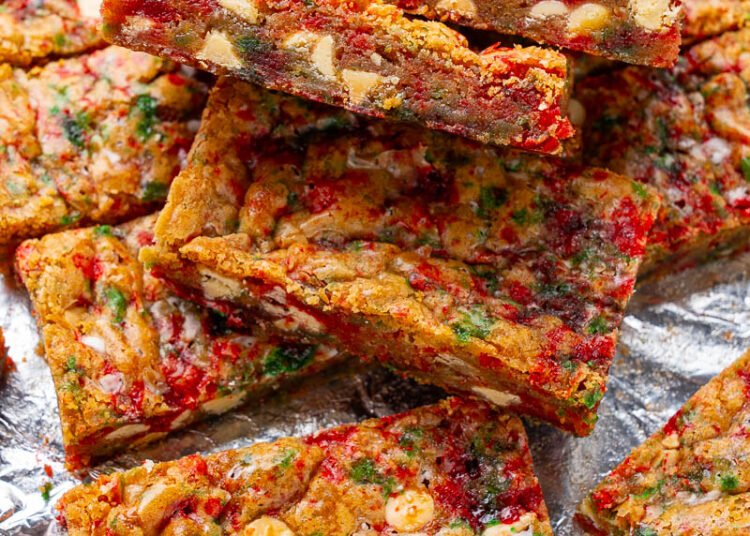 Sweet Cane White Chocolate Chip Blondies