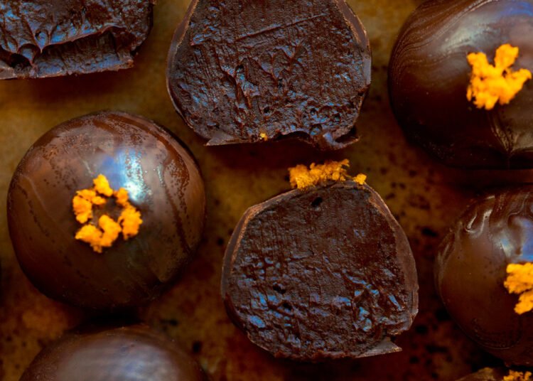 Chocolate Orange Truffles – Simply 3 Elements! (+VIDEO)