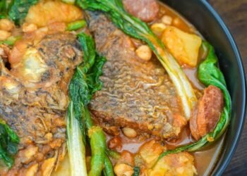 Fish Pochero (Filipino Fish and Vegetable Stew)