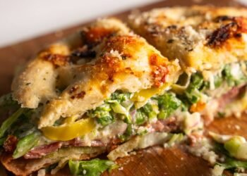 Focaccia Grinder Sandwich Recipe – Pinch of Yum