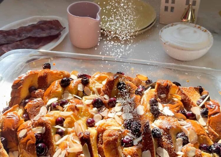 Lemon Blueberry In a single day French Toast