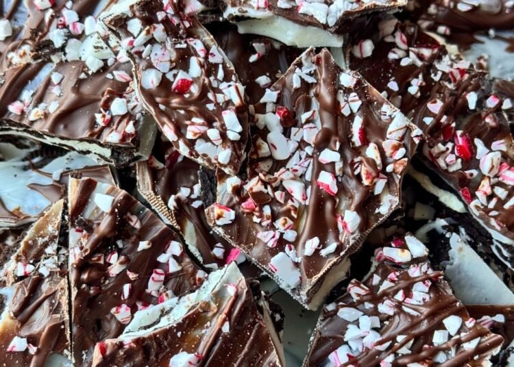 OREO PEPPERMINT BARK – The Southern Girl Cooks