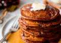 Fluffy Gingerbread Pancakes (the perfect vacation breakfast!)