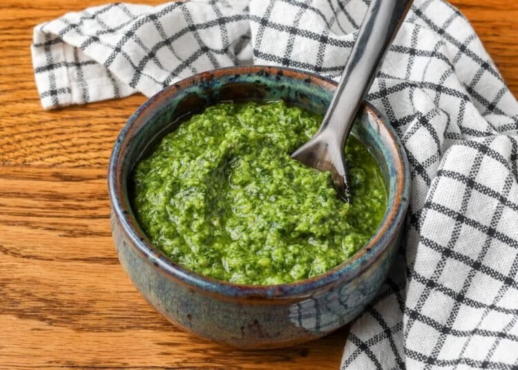 Home made Parsley Pesto – Barefeet within the Kitchen