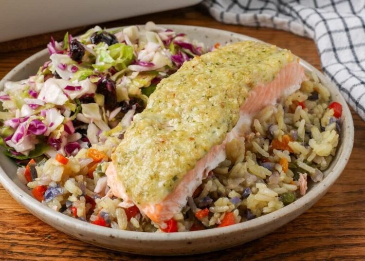 Pesto Salmon – Barefeet within the Kitchen