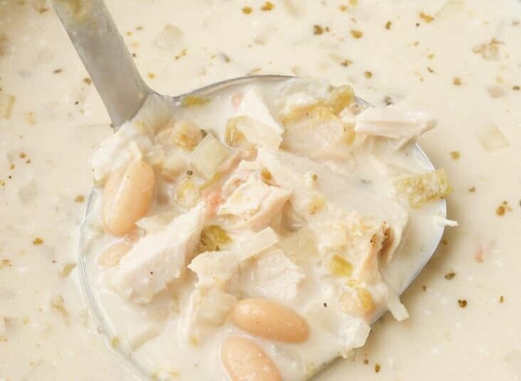 Gradual Cooker White Rooster Chili