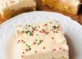 CHRISTMAS SUGAR COOKIE BARS – The Southern Woman Cooks