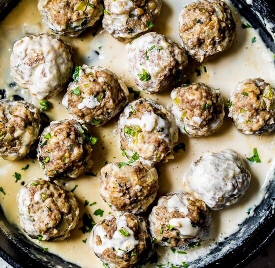 Swedish Meatballs | Skinnytaste