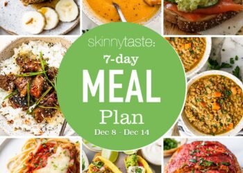 Free 7 Day Wholesome Meal Plan (Dec. 8-14)