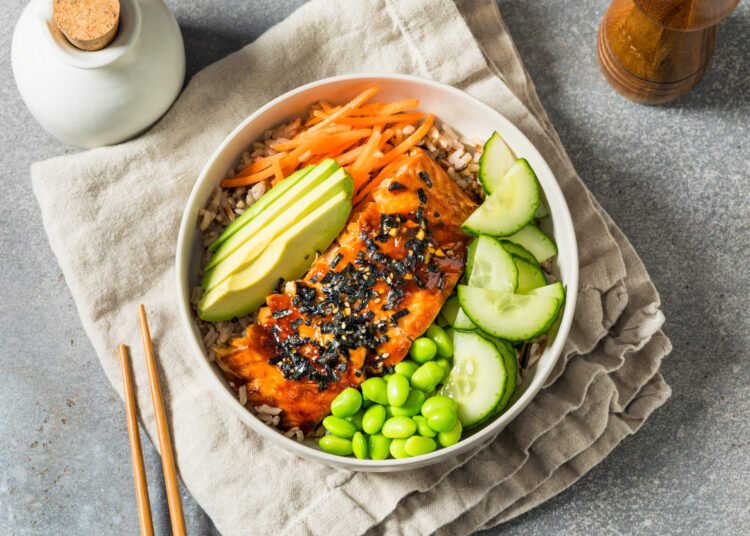 Teriyaki Salmon Bowl – SHK