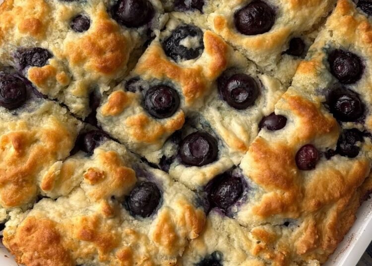 BLUEBERRY BUTTER SWIM BISCUITS – The Southern Woman Cooks
