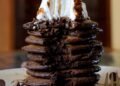 Chocolate Protein Pancakes – (Over 35g of Protein Per Serving!)