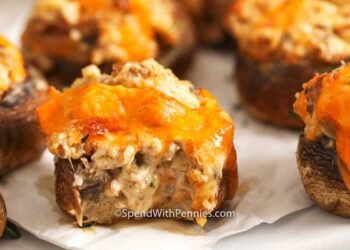 Sausage Stuffed Mushrooms
