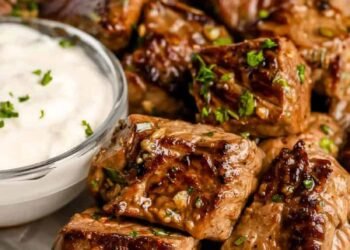 Garlic Butter Steak Bites – Spend With Pennies