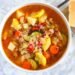 Minestrone Soup Recipe with Sausage