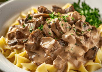 Gradual Cooker Beef Stroganoff – SHK