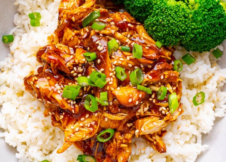 Sluggish Cooker Rooster Teriyaki – Closet Cooking