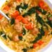 Turkey Meatball Soup with Orzo Recipe