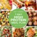 7 Day Excessive-Protein Excessive-Fiber Weight loss program Meal Plan