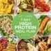 7 Day Excessive-Protein Excessive-Fiber Weight loss plan Meal Plan