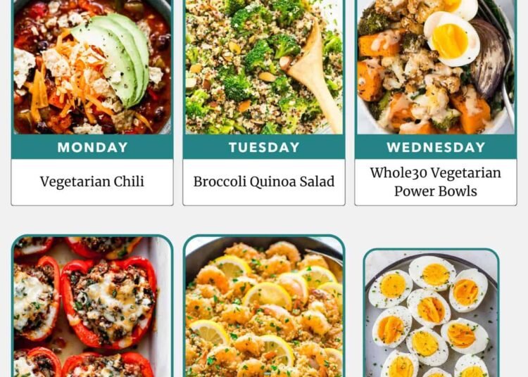 Weekly Meal Plan 2.1.26 – WellPlated.com