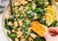 Beans and Greens with Kale and Spinach
