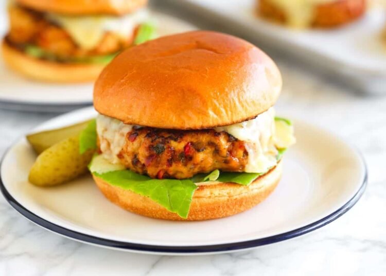Juicy Rooster Burger Recipe
