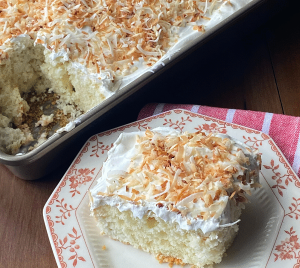 COCONUT CREAM POKE CAKE – The Southern Girl Cooks
