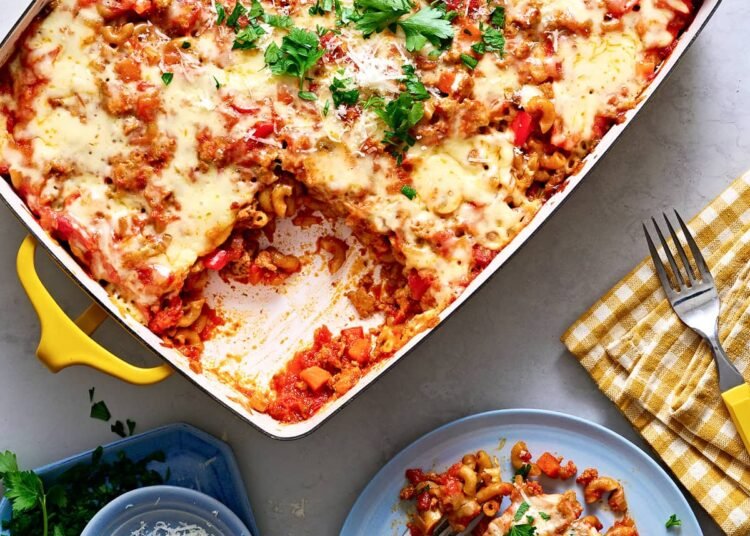 Macaroni Casserole (No-Boil, Straightforward Baked Pasta Dinner)