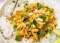 Sluggish Cooker Peanut Hen (Simple Weeknight Dinner)