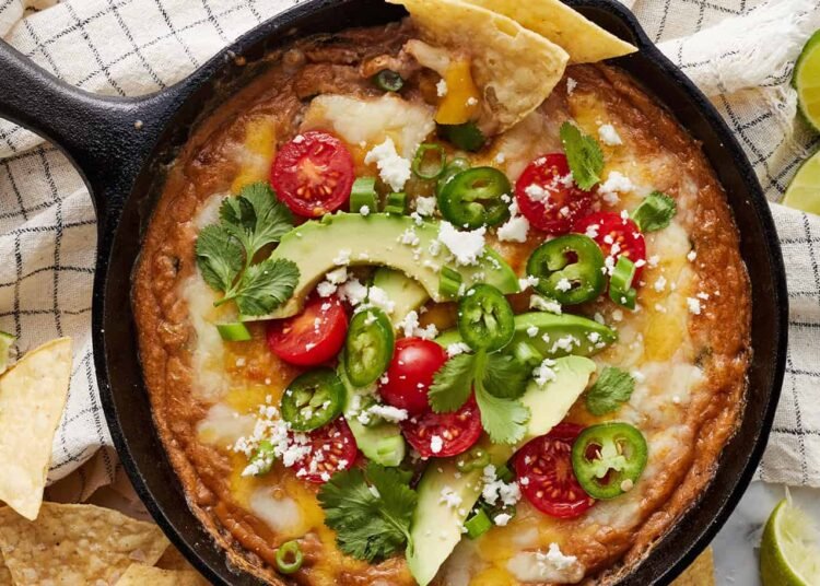 A Creamy, Tacky Dip for Your Tremendous Bowl Snack Desk