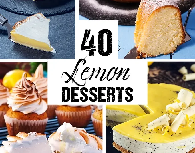 40 Irresistible Lemon Desserts for Each Event