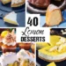 40 Irresistible Lemon Desserts for Each Event