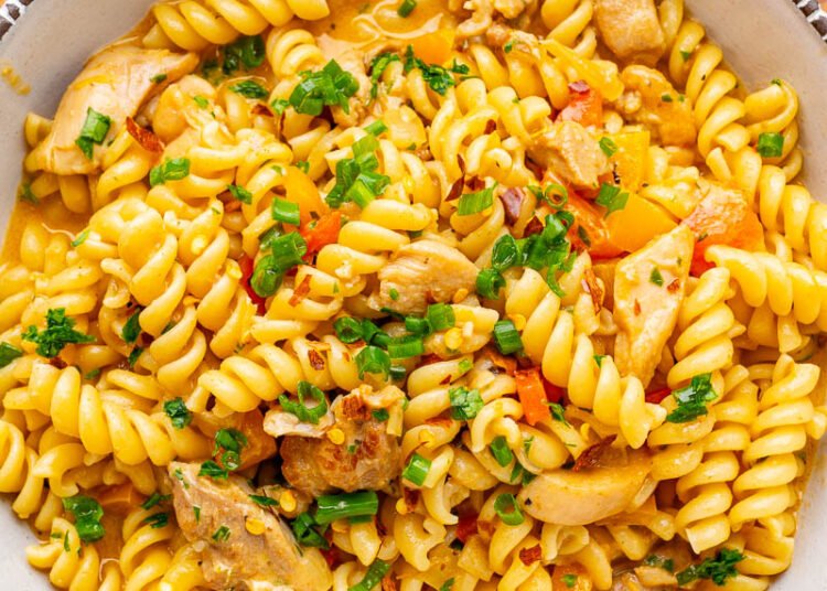 Creamy Cowboy Butter Hen Pasta