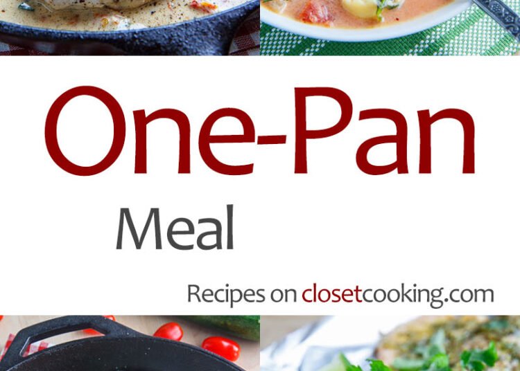 One-Pan Meals – Closet Cooking