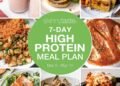 7 Day Excessive Protein Food plan Meal Plan