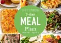 Free 7 Day Wholesome Meal Plan (March 30-April 5)