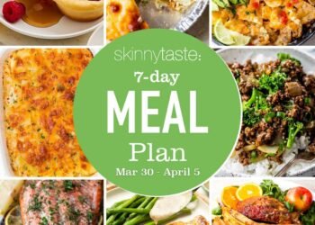 Free 7 Day Wholesome Meal Plan (March 30-April 5)