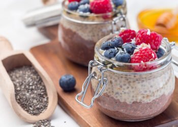 Chocolate Peanut Butter Chia Pudding