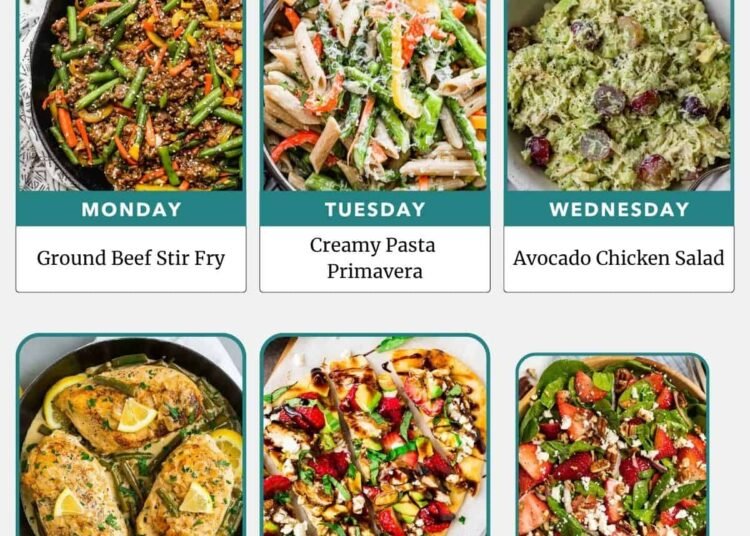 Weekly Meal Plan 4.19.26 – WellPlated.com