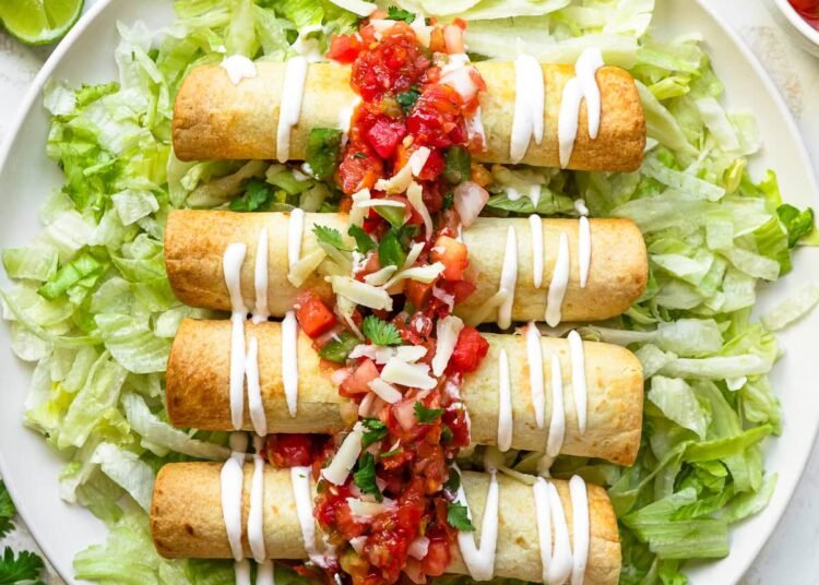 Air Fryer Hen Flautas – Skinnytaste