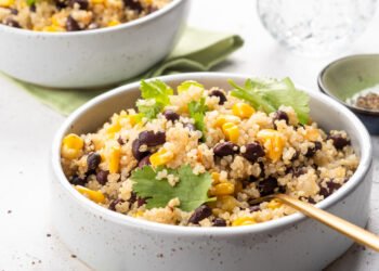 Black Bean and Corn Quinoa Salad